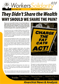 Workers Solidarity 108 cover