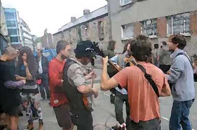 Supports defend squat in Dublin