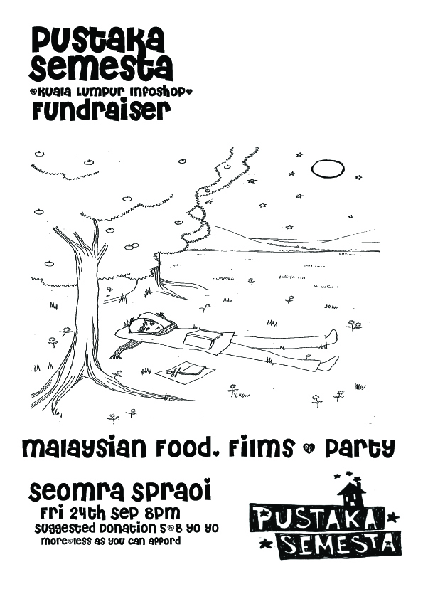  'Pustaka Semesta' Kuala Lumpur Infoshop Fundraiser