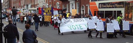 March on parnell Square, Dublin