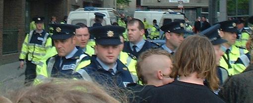 More agressive cops