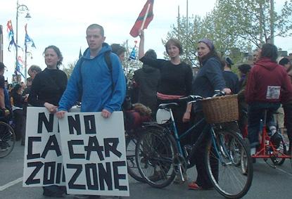 No car zone