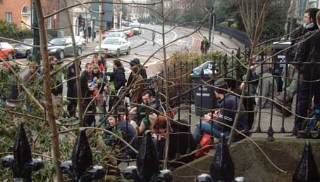 Resisting an eviction in Dublin