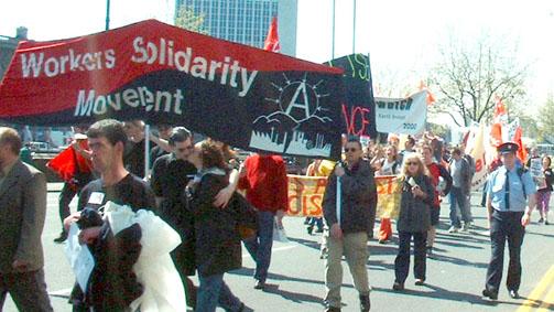 WSM at May Day march