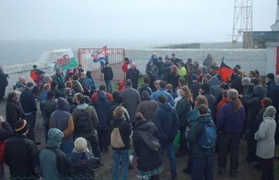 Meeting at the light house at the Old Head of Kinsale in Cork